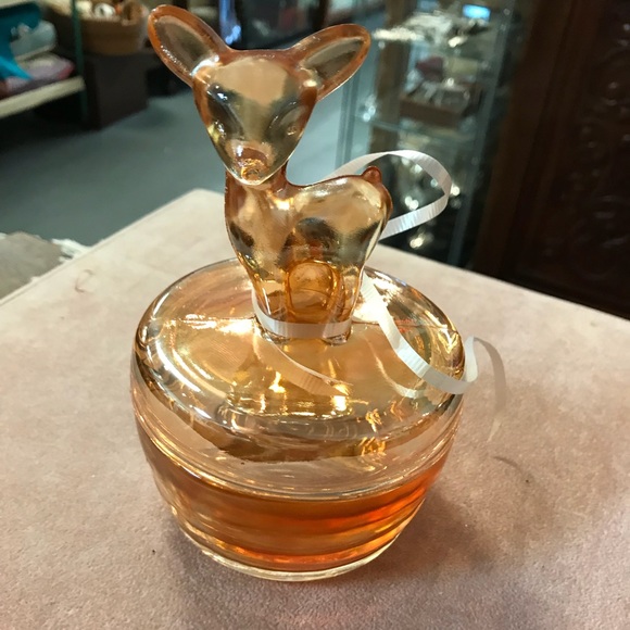 Vintage Other - FREE w/$140 purchase Bambi Deer Glass Jar Vintage Other - FREE w/$140 purchase Bambi Deer Glass Jar